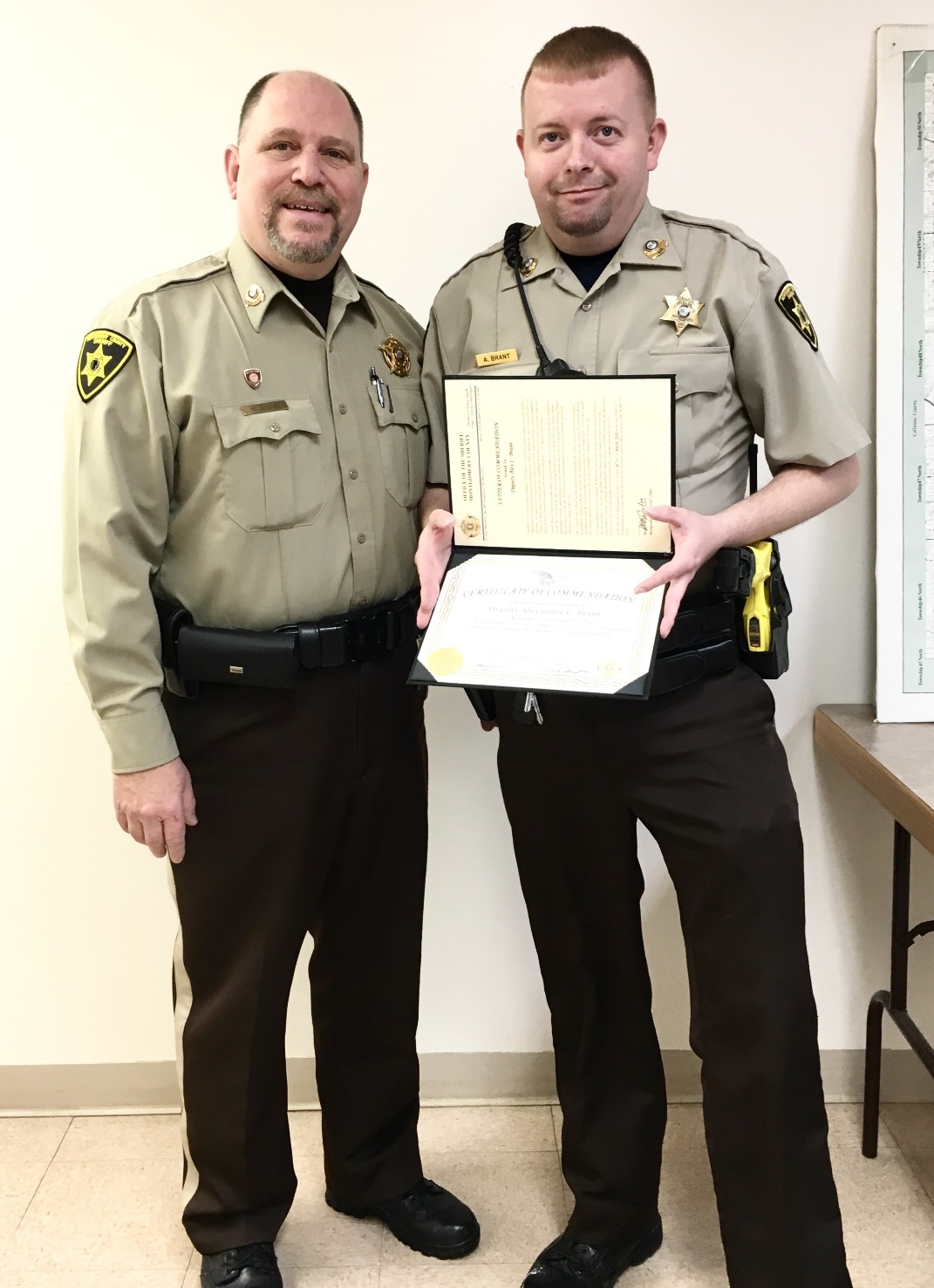 Montgomery County Deputy Given Commendation For Life Saving Efforts