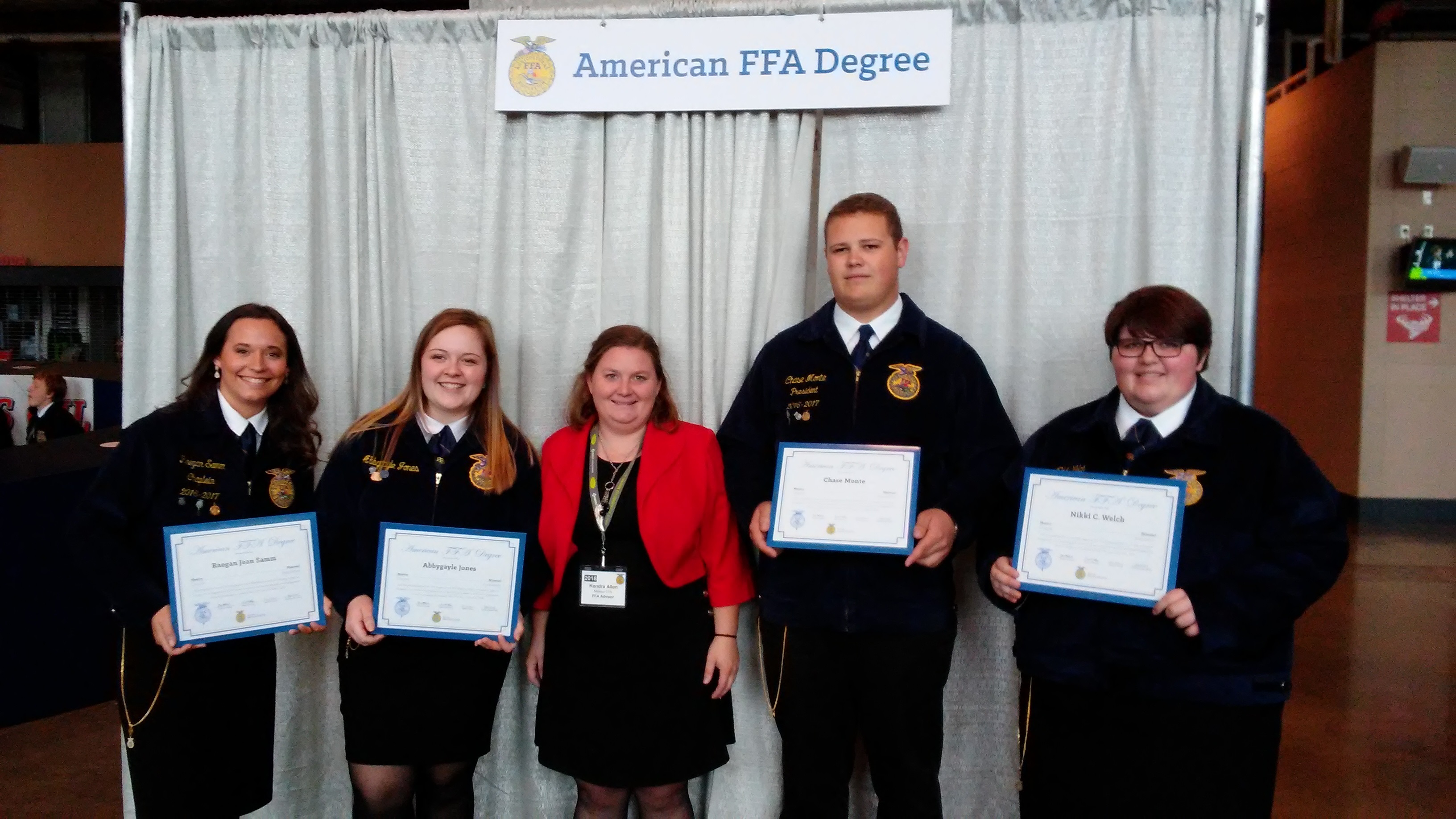 Four People Earn FFA Degrees With Mexico Chapter