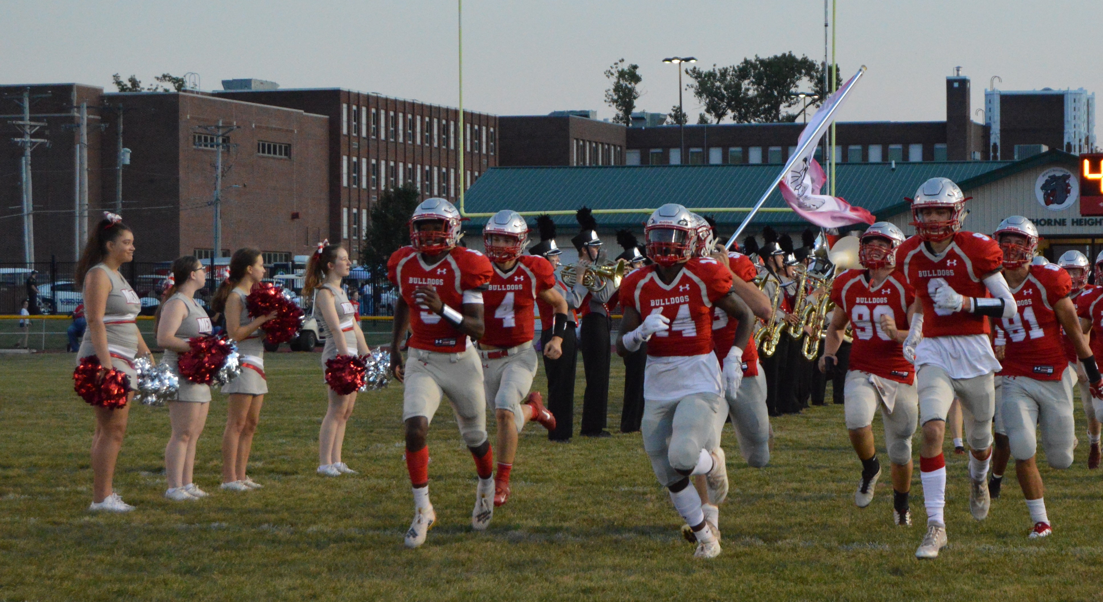 Mexico Bulldogs Dominate Clinton Cardinals In Homecoming Game