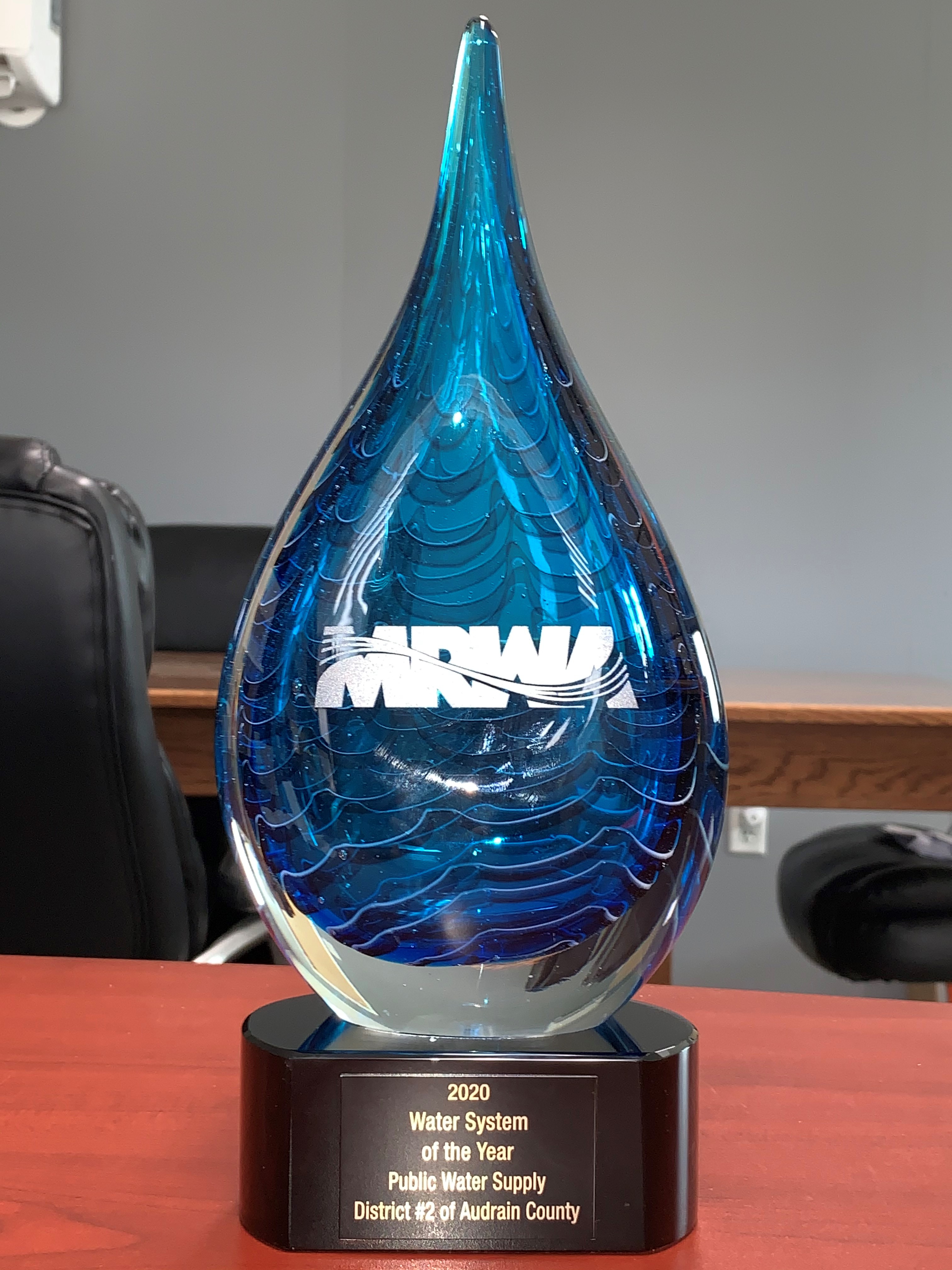 Public Water Supply District #2 of Audrain County Wins Award