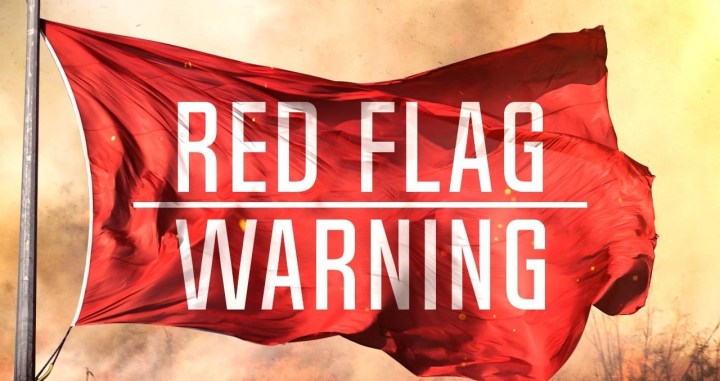 Red Flag Warning In Effect Monday 3/29 Noon To 8pm