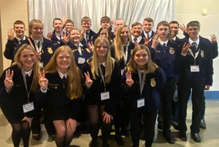 Mexico FFA Chapter At National Convention In Indianapolis