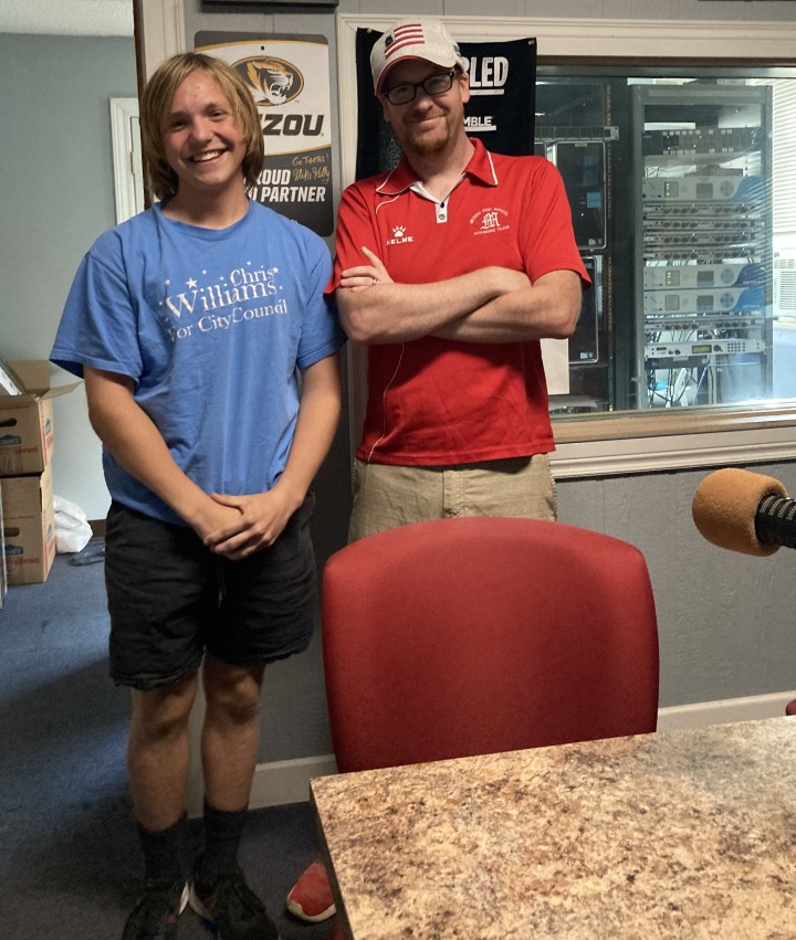 Mexico High School Academic Team Head Coach Dale Schenewerk And All Star Team Member Camden Williams On KXEO And KWWR Morning Shows