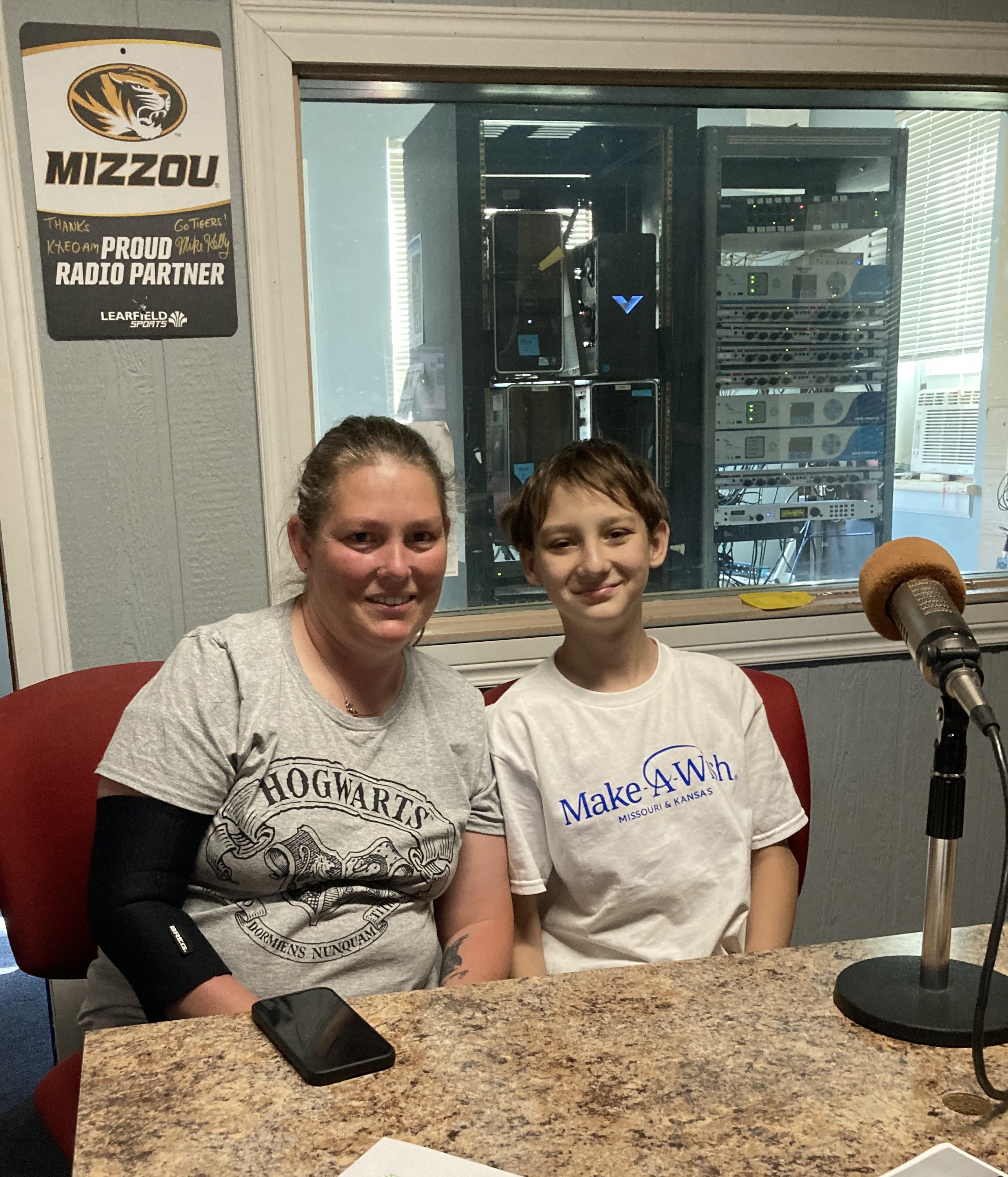 Brendon and Jennifer Mosley Featured Local Guests On KXEO Morning Show