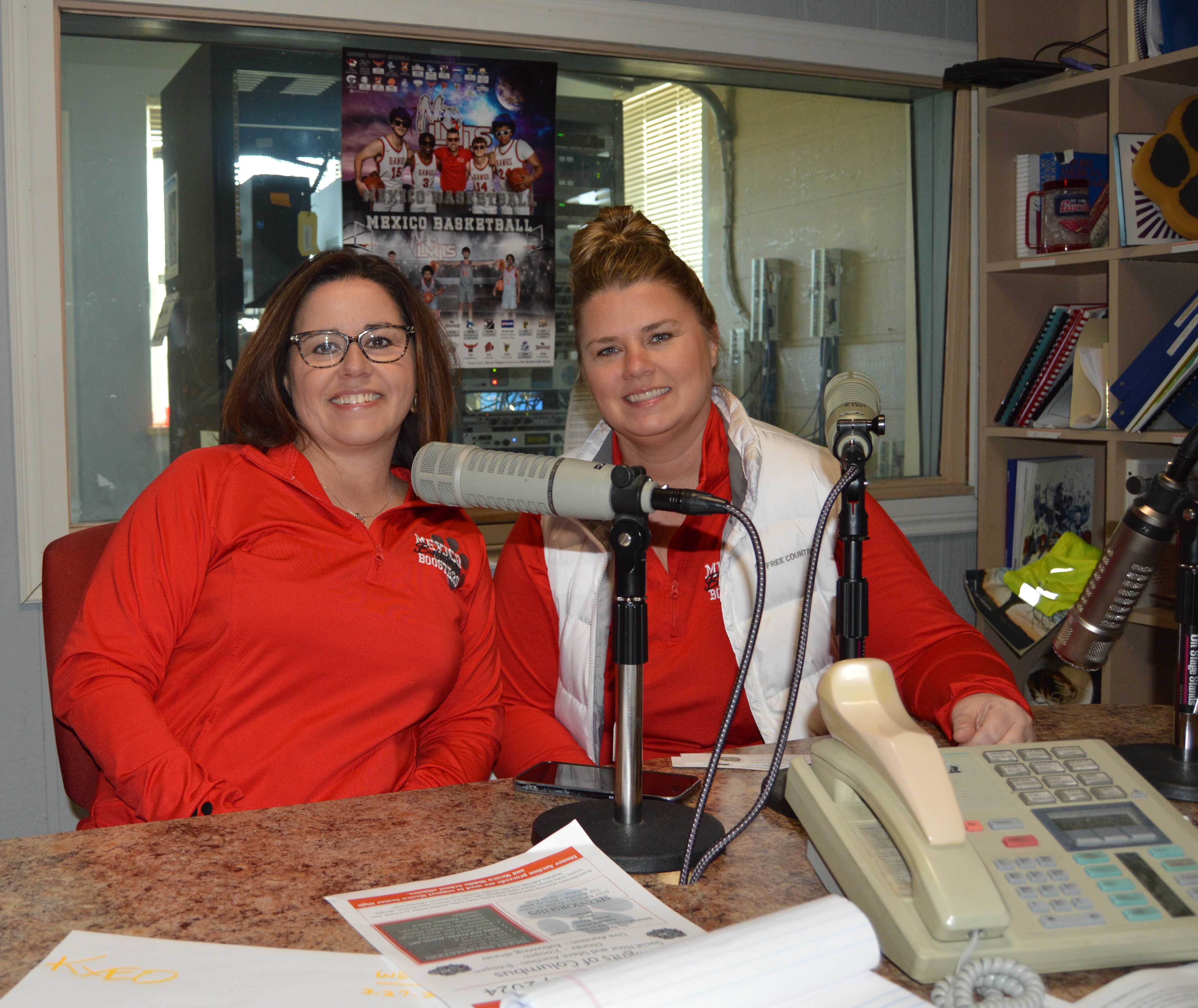 Heather DeMint And Lisa Thurman Talk Bulldogs Booster Club Annual Dinner Auction On AM 1340 KXEO Am I Awake Morning Show