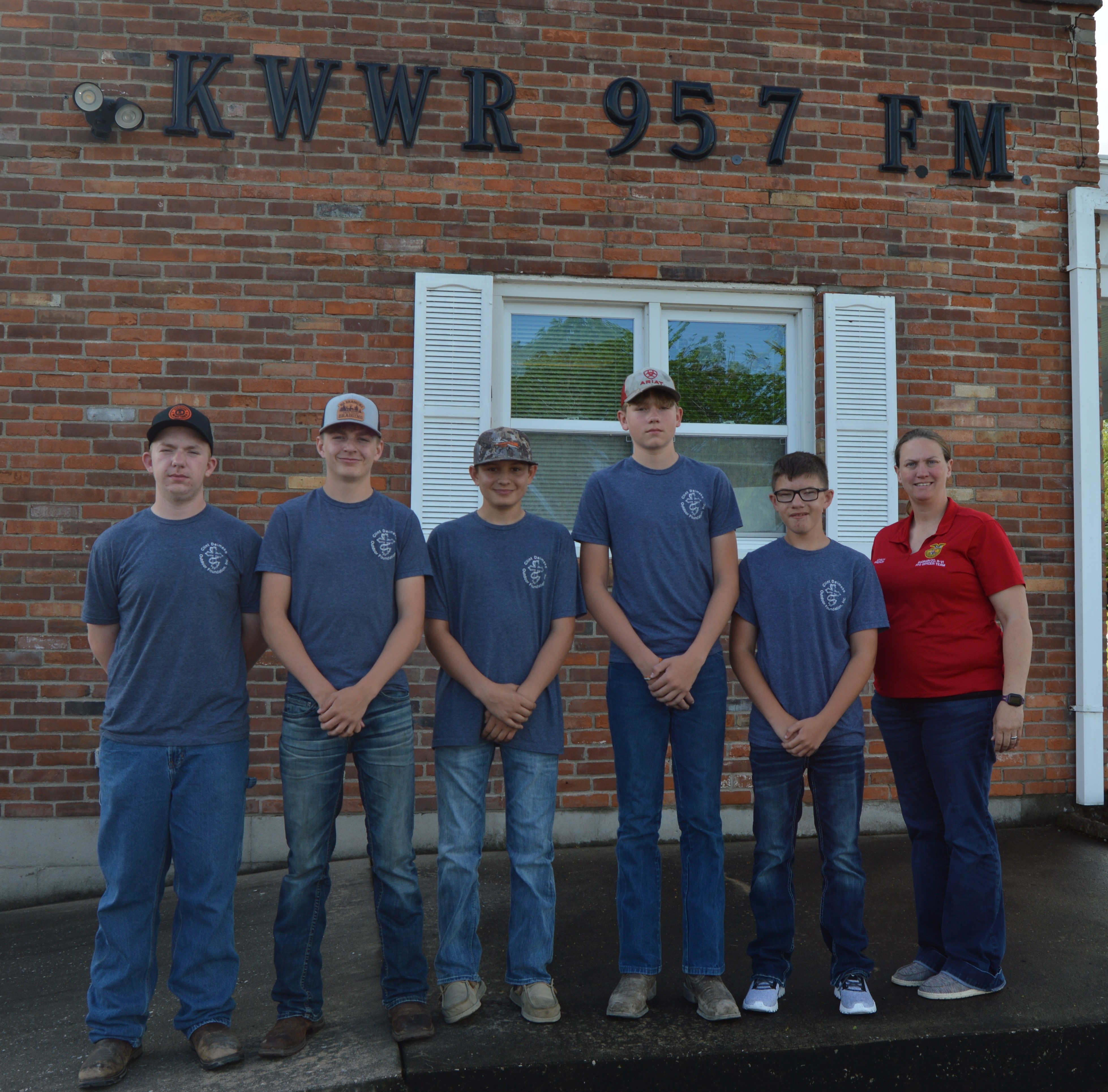 Community R6 Junior High State Championship Trap Shooting Team Joins AM 1340 KXEO Am I Awake Morning Show