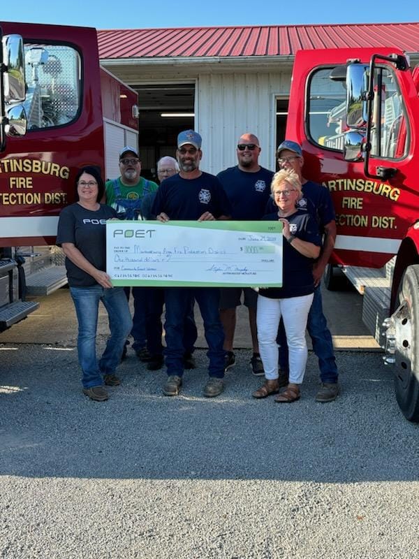 Martinsburg Area Fire Protection District Receives Community Impact