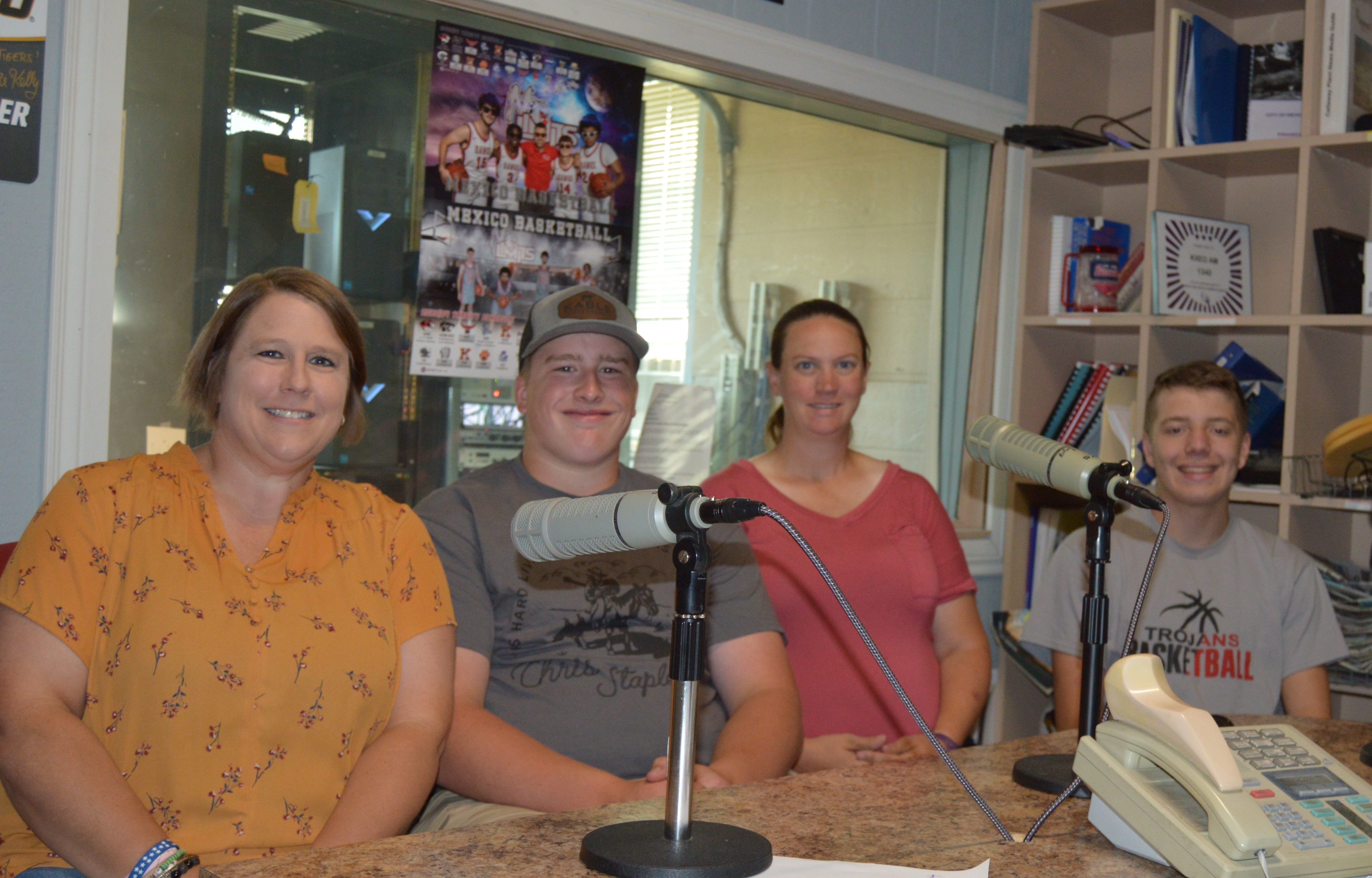 Beth Kable, Marshall Kable, Stacey French And Clayton Jennings Talk Audrain County Youth Fair On AM 1340 KXEO Am I Awake Morning Show