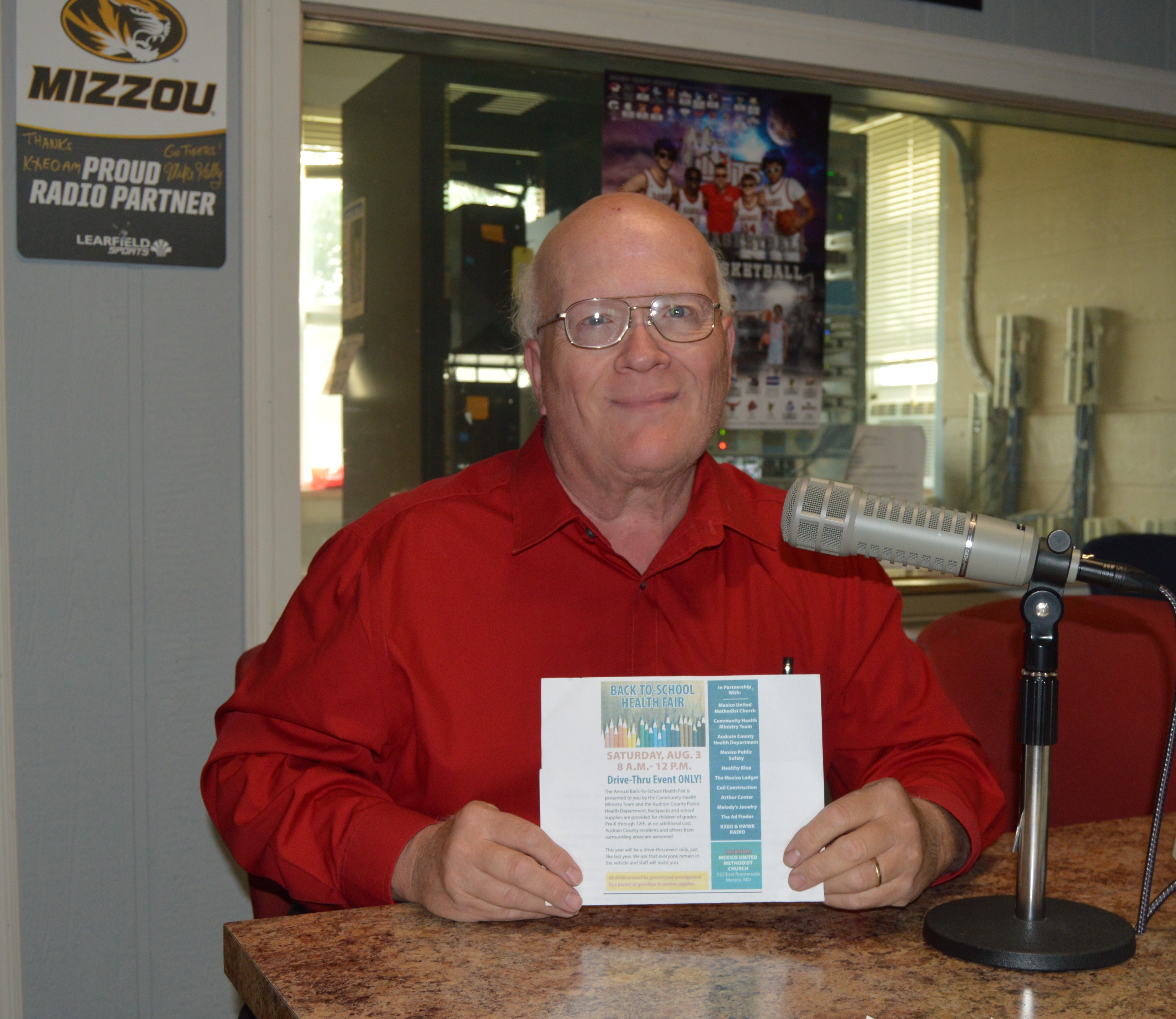 Community Health Ministry Team Chairman John Johnson Talks 2024 Audrain County Back To School Health Fair On AM 1340 KXEO Am I Awake Morning Show