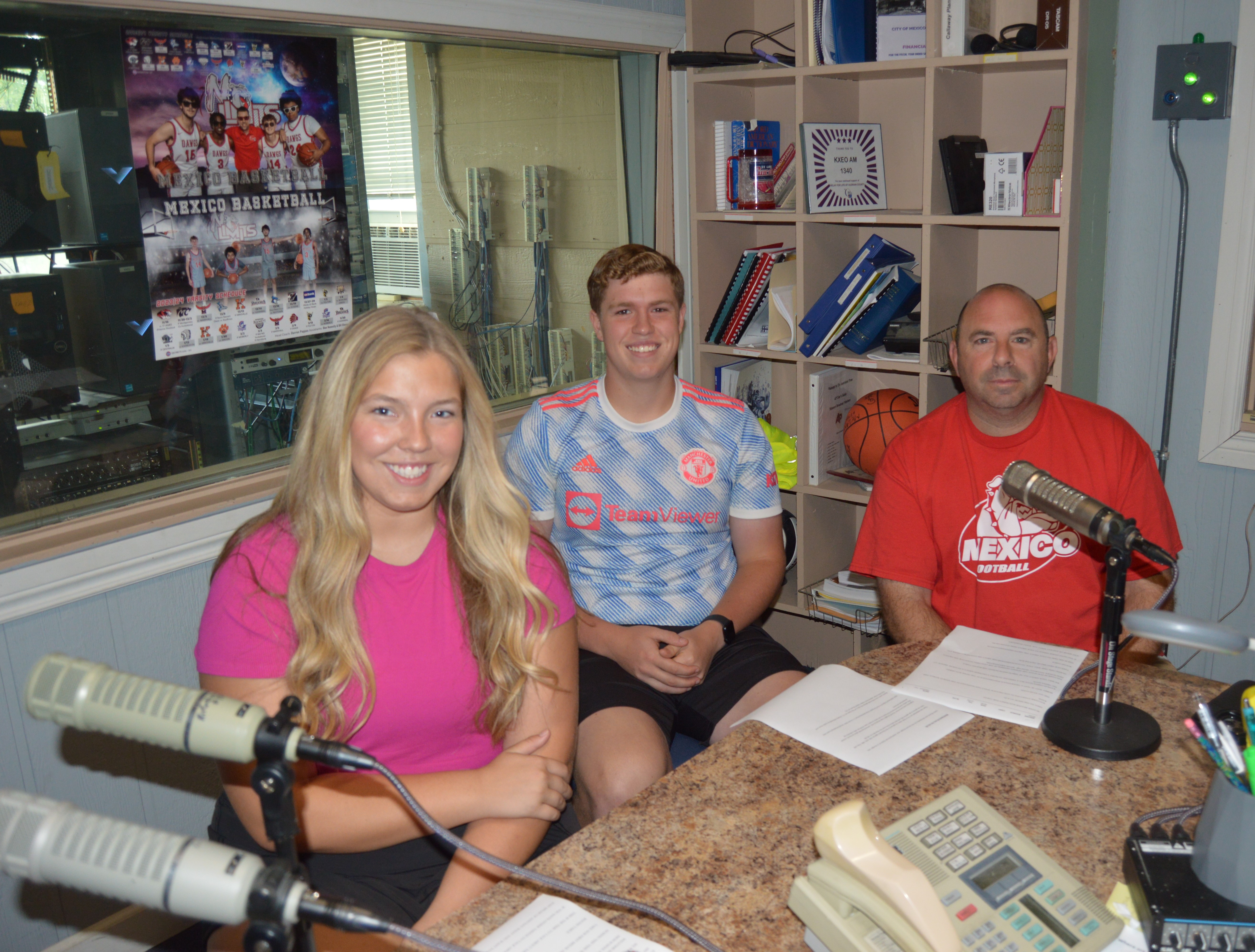 Newest Member Of The Mexico High School Football Coaching Staff Kevin Krietemeyer Joins AM 1340 KXEO’s Local Sports Talk Show The Buzzer Beater