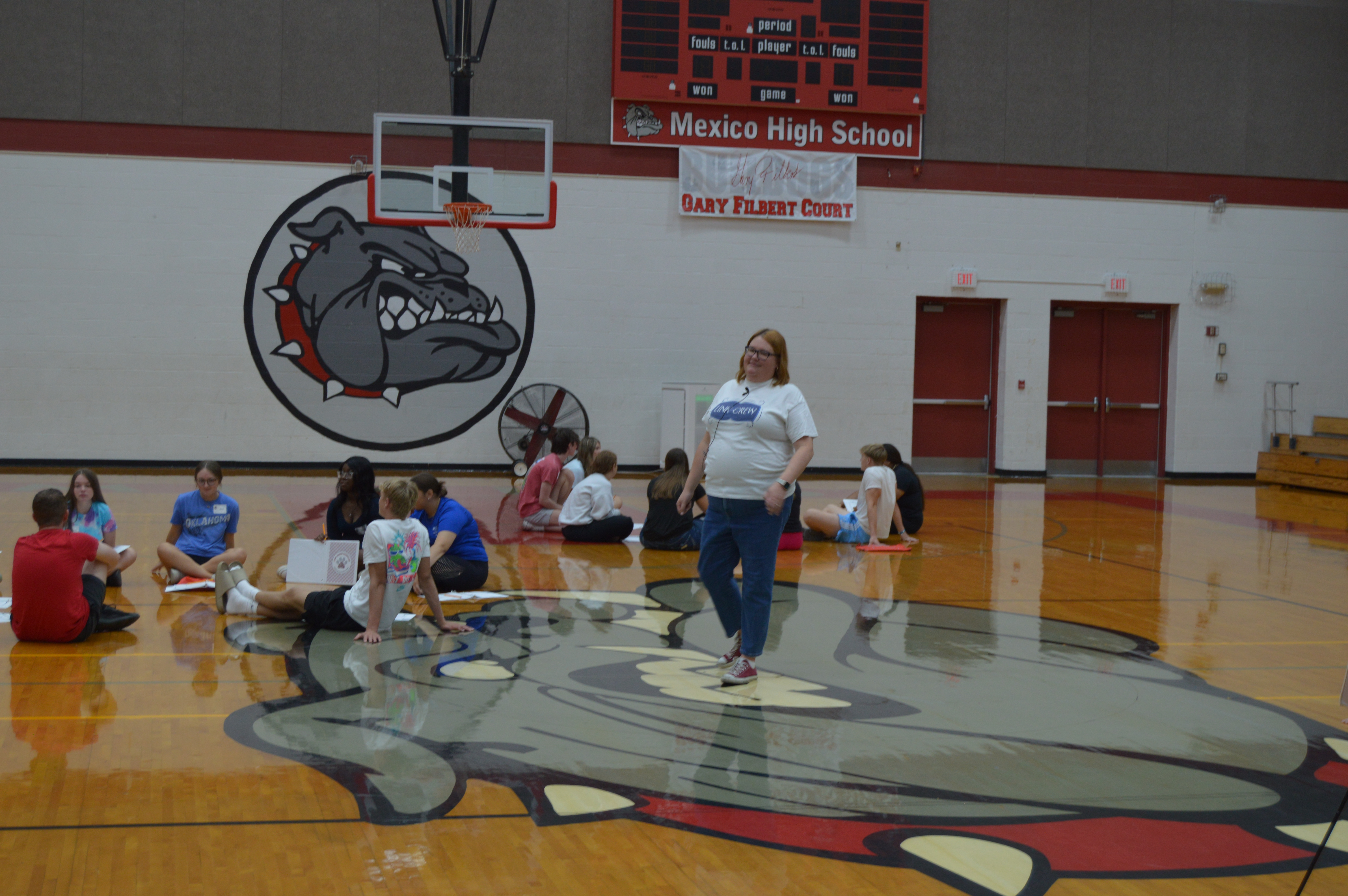 C2C Training Link Crew At Mexico High School In Preparation For First Annual Freshman Orientation