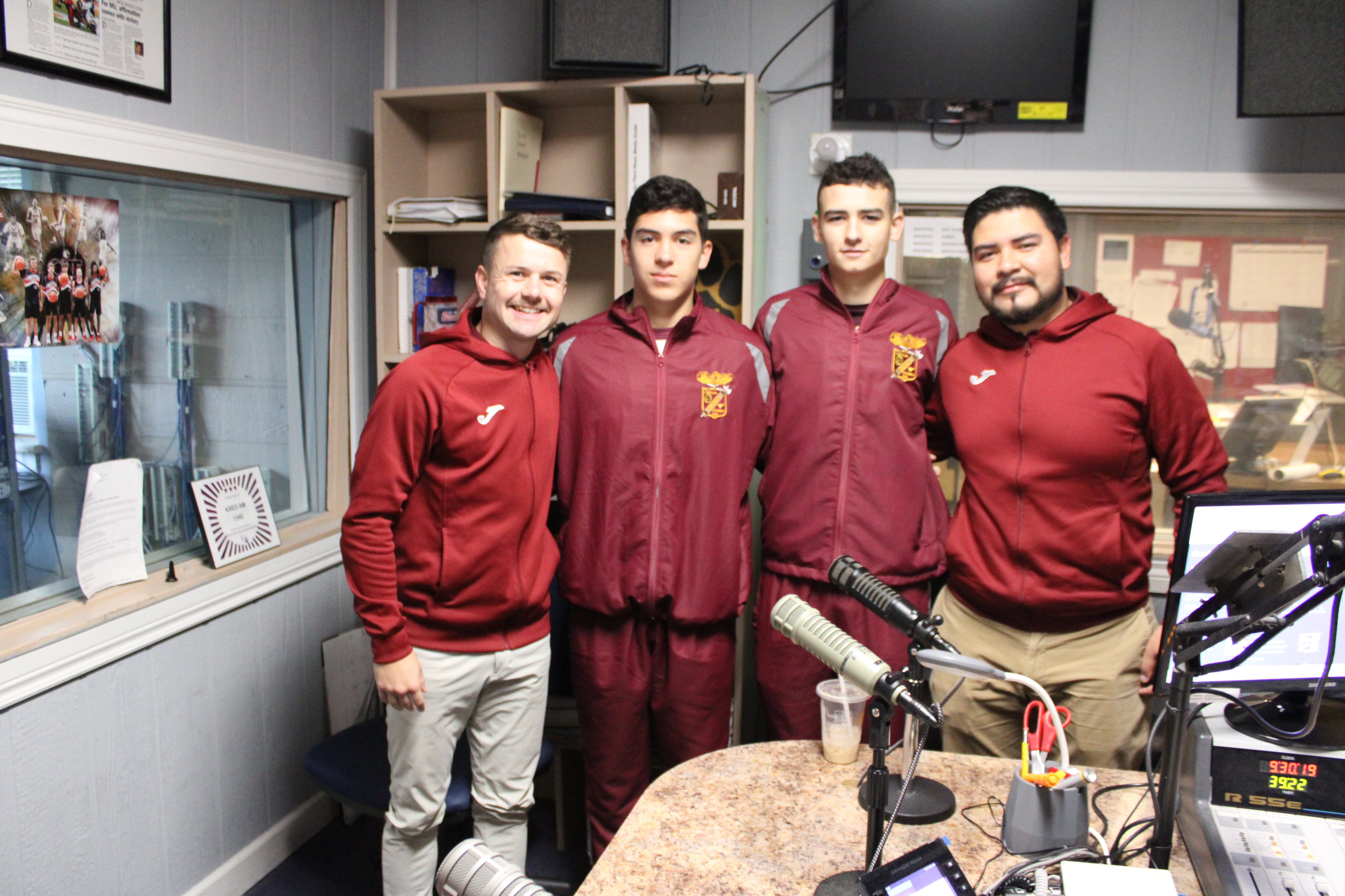 Missouri Military Boys Soccer Coaches Elliot Goodwin And Rodrigo Padilla And Players Avin Hernandez And Fernando And Mexico High School Football Senior Hunter Cuno Join AM 1340 KXEO’s Sports Talk The Buzzer Beater