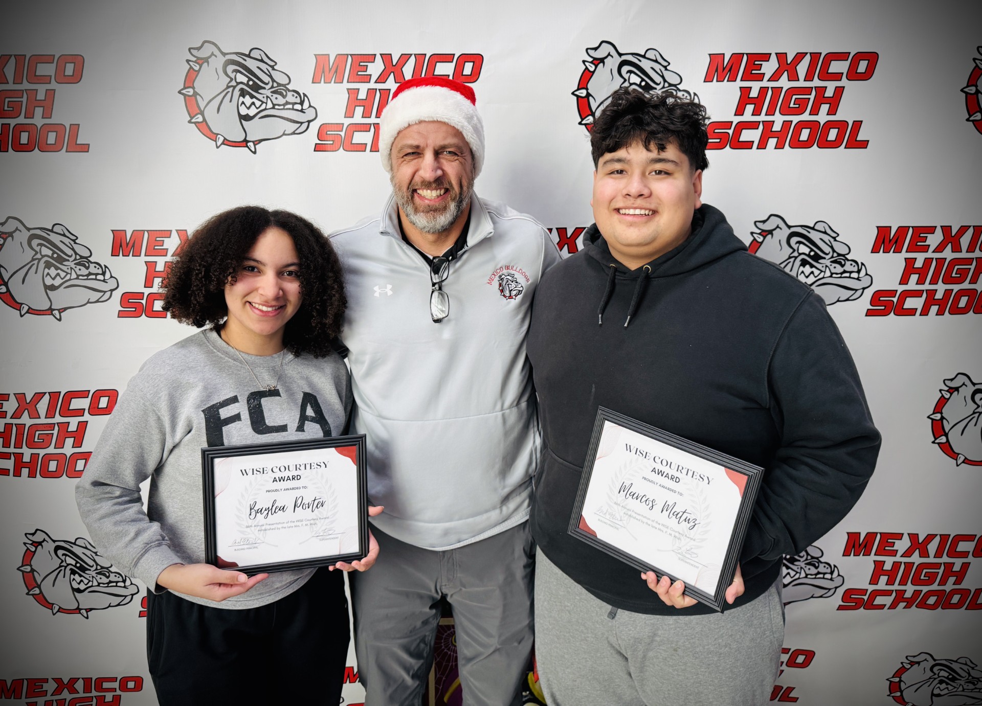 2024 Mexico High School Wise Courtesy Award Winners Announced