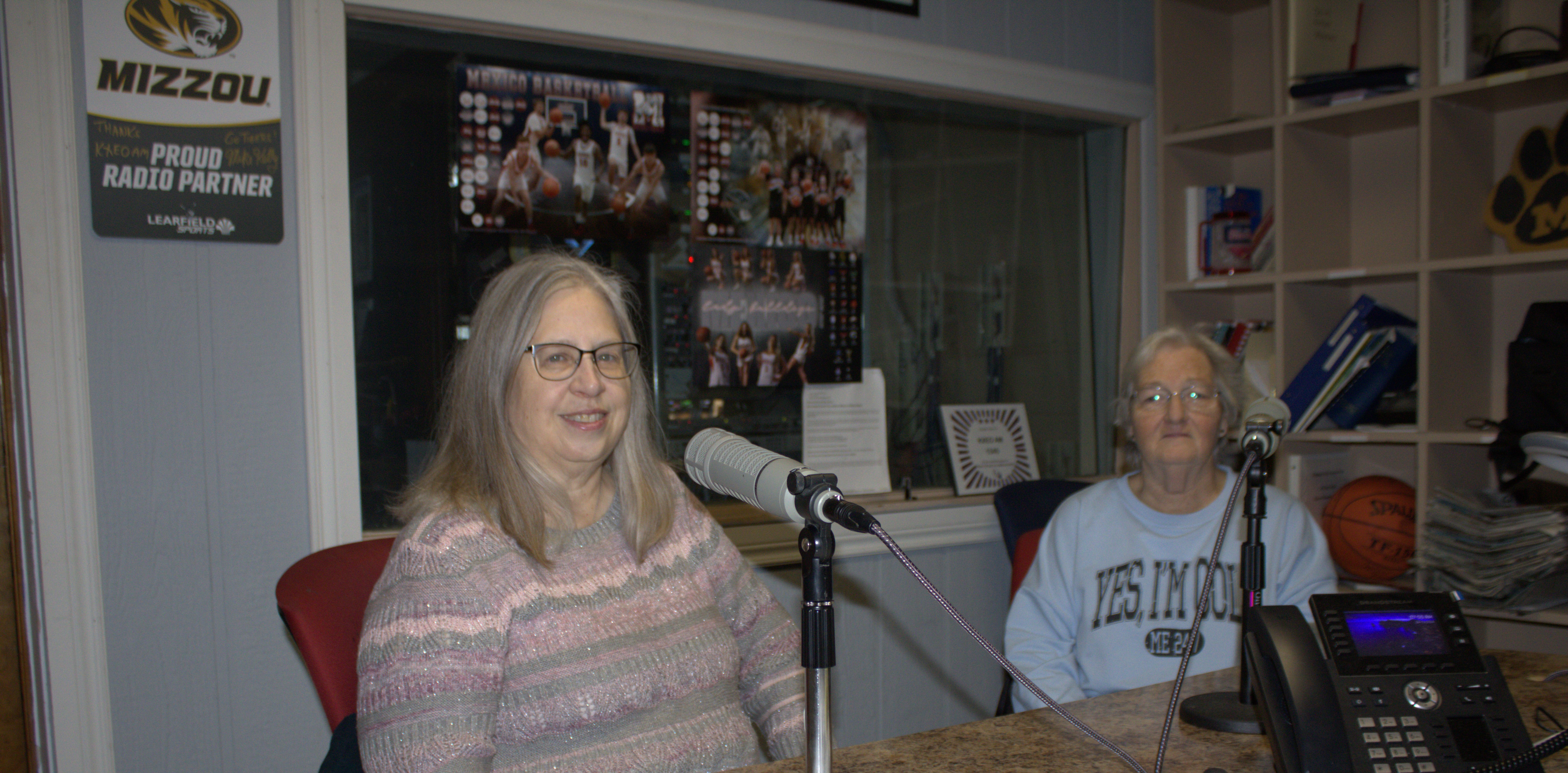 Marilyn Stanley And Kathy Scheiner Talk St. Brendan Catholic Parish Free Christmas Dinner On AM 1340 KXEO Am I Awake Morning Show