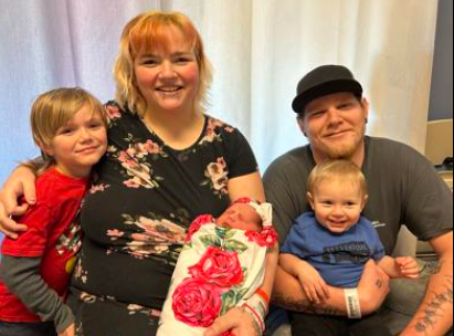 First Baby Of 2025 At MU Health Care Belongs To Centralia Couple