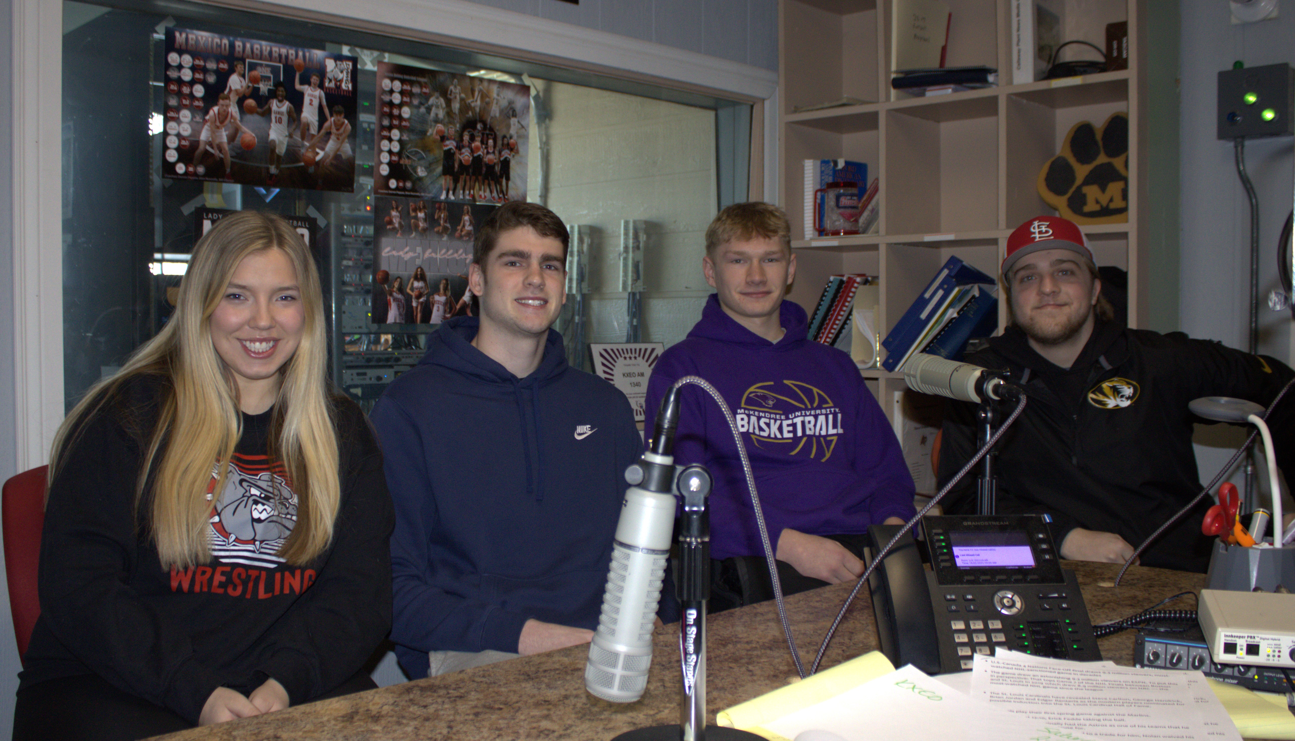 Montgomery County Basketball Stars Clayton Parker And Andrew Moore Join AM 1340 KXEO’s Local Sports Talk Show The Buzzer Beater