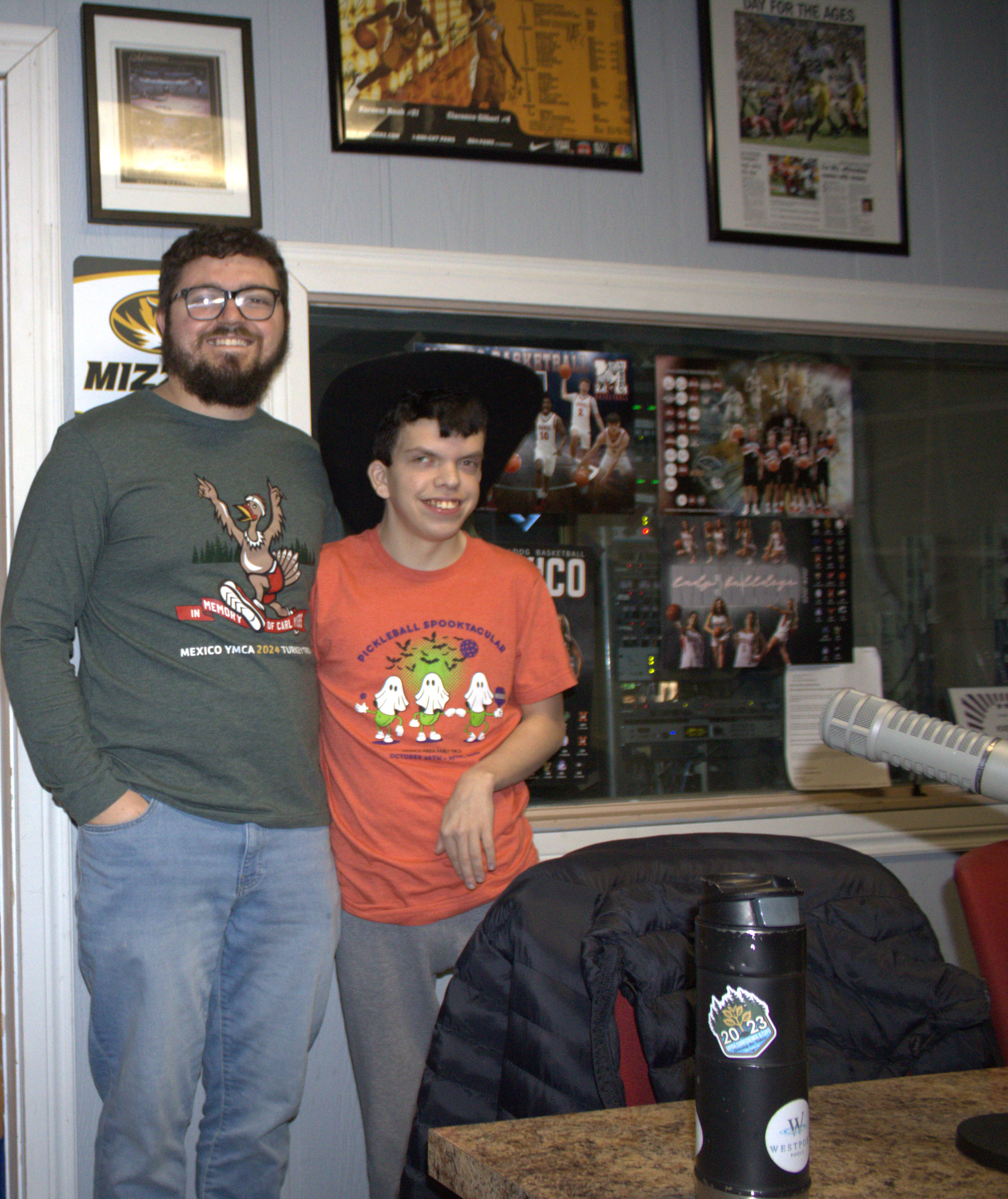 Seth Cooke And B Wilson From The Mexico Area Family YMCA Join AM 1340 KXEO Am I Awake Morning Show