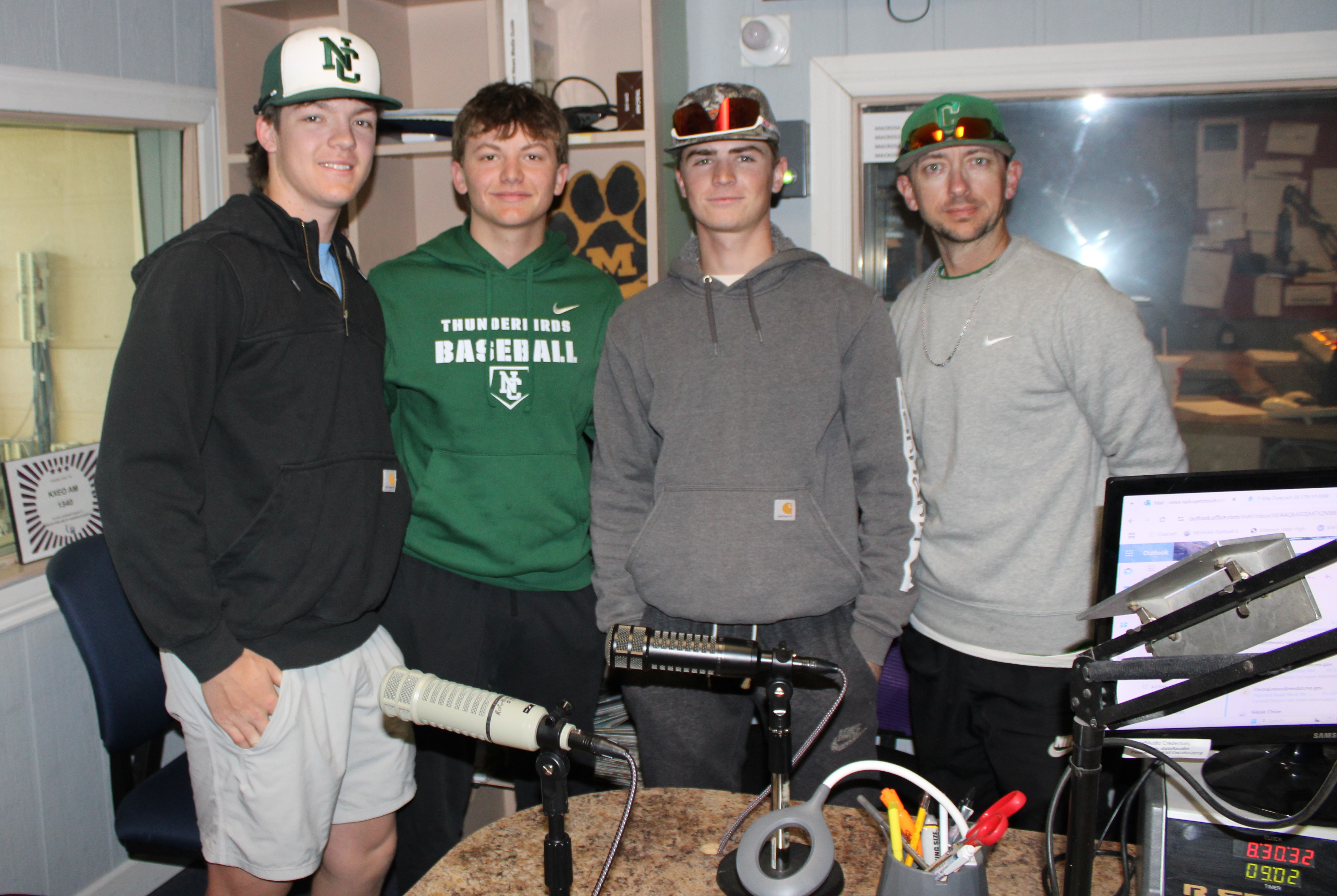 North Callaway High School Baseball’s Carter Moore, Coltyn O’Neal, Keaton Bell And Kirt Kleindienst Join AM 1340 KXEO’s Local Sports Talk The Buzzer Beater