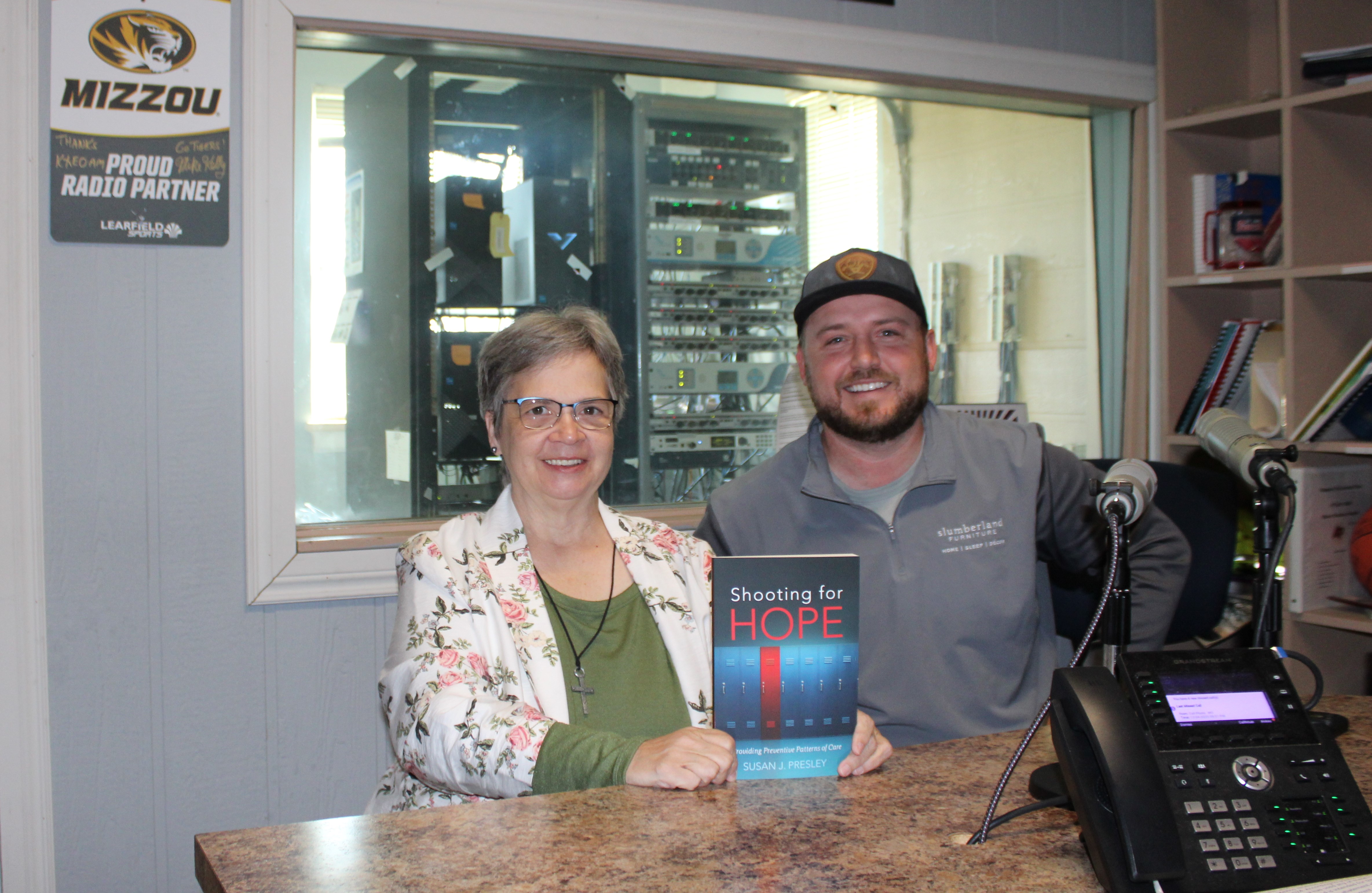 Dr. Reverend Susan Presley And Logan Ray Talk Shooting For Hope Book Launch Event On AM 1340 KXEO Am I Awake Morning Show