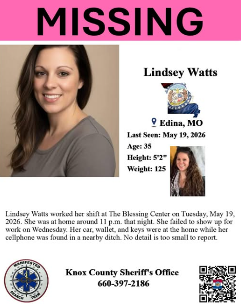 Knox County Mother Reported Missing in Edina