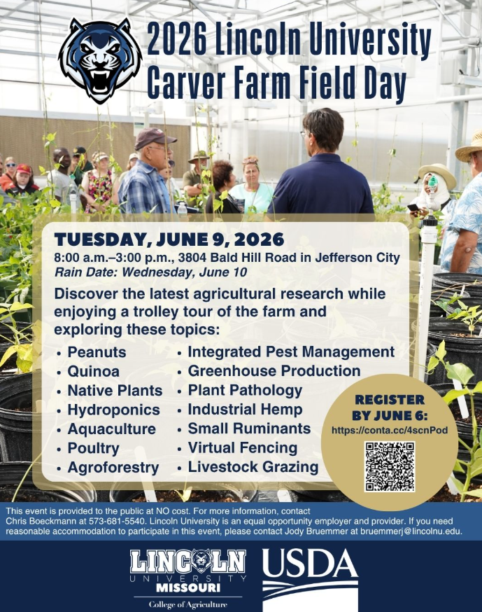 Lincoln University Hosts 2026 Carver Farm Field Day in Jefferson City