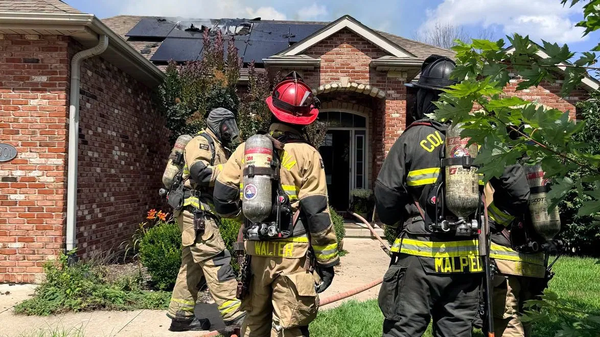 CFD Responds to Structure Fire in Columbia